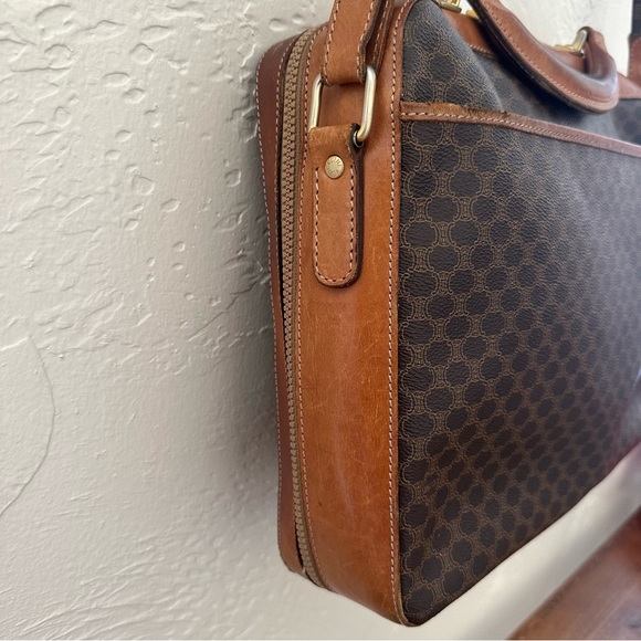 Vintage 90s Celine Macadam purse / crossbody / satchel - Picture 7 of 15